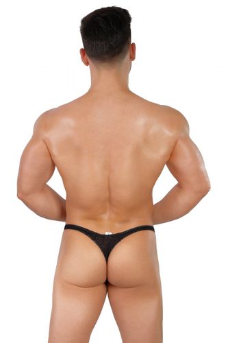Stringi męskie Miboer Waiter Black [Push-Up!] L na Arena.pl