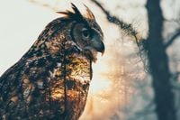 Plakat 45x30cm Sowi Duch