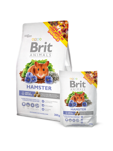 BRIT ANIMALS HAMSTER COMPLETE 300 g na Arena.pl