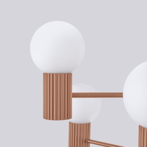 Żyrandol HALO 6 mocca na Arena.pl