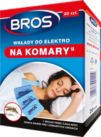 Bros Wkłady Do Elektro Na Komary 20 szt