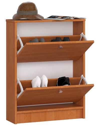 Szafka na buty 2 uchylne drzwiczki 60 cm - olcha na Arena.pl