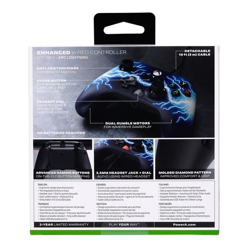 Gamepad PowerA Enhanced Arc Lightning do PC Xbox na Arena.pl