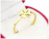 PIERŚCIONEK ZŁOTY STAL KONICZYNKA grawer 19