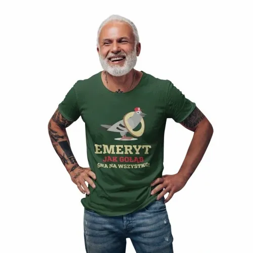Prezent EMERYTA Emerytura KOSZULKA BĄDŹ JAK GOŁĄB na Arena.pl