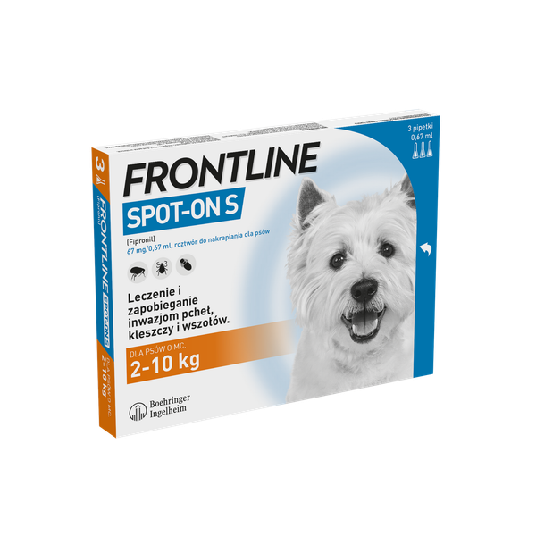 FRONTLINE Spot On Dla Psa 3x0,67ml zdjęcie 1