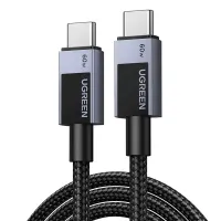 kabel usb-c do usb-c ugreen l524, 60w, pd, 3m (szary)