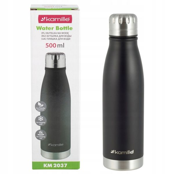 Butelka Kamille 500 ml czarny zdjęcie 4