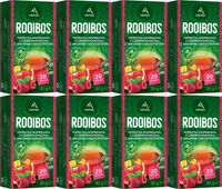 Herbata ziołowa w torebkach Astra Rooibos malina i grapefruit 20szt x8