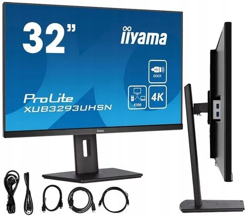 Monitor LED 32" iiyama Prolite XUB3293UHSN-B5 na Arena.pl