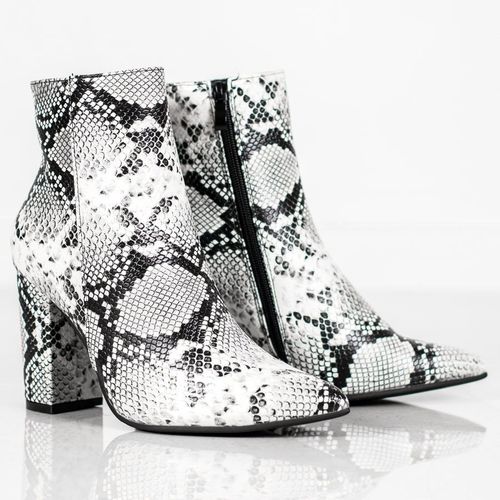 Botki Snake Print r.37 na Arena.pl