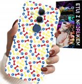 ETUI DO HUAWEI MATE 20 LITE - ŁAPKI KOŚCI PIES PATROL BAJKI + SZKŁO