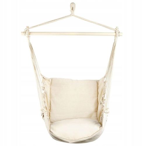 Hamak brazylijski beżowy z poduszką na Arena.pl