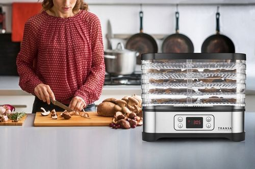 Suszarka spożywcza do GRZYBÓW WARZYW OWOCÓW MIĘSA INOX TERMOOBIEG 400W na Arena.pl