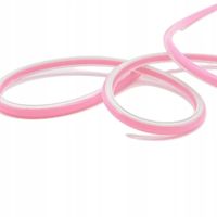 Neon Frez 8mm RÓŻOWY Osłonka Osłona do Napisów Neon LED Silikon 10x9mm