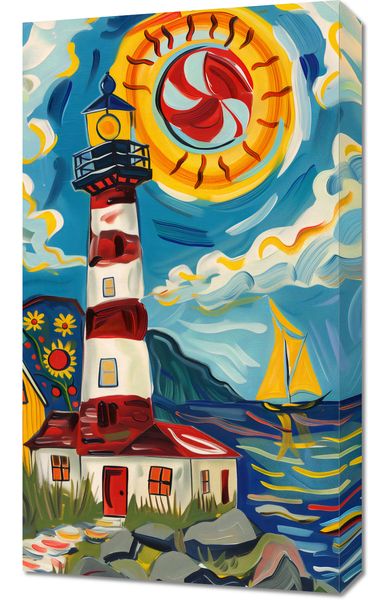 Obraz 40x70cm Żywa Przystań zdjęcie 1