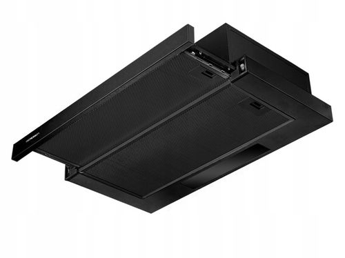 OKAP KUCHENNY PODSZAFKOWY 60cm CZARNY BERDSEN na Arena.pl