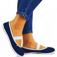 Baleriny Buty damskie tenisówki wsuwane czeszki