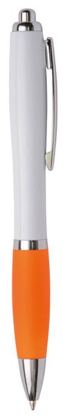 Długopis SWAY, biały, pomarańczowy zdjęcie 1