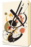 Obraz 30x50cm Abstrakcyjny Rapsod