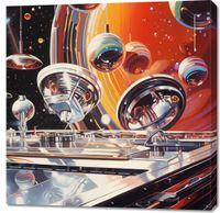 Obraz 90x90cm Orkiestra Sfer