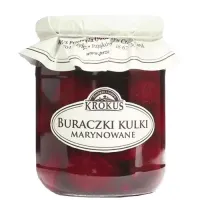 Buraczki Marynowane Kulki 470 g (300 g) - Krokus