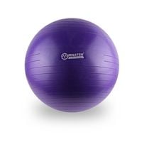 piłka gimnastyczna master super ball 55 cm fioletowa