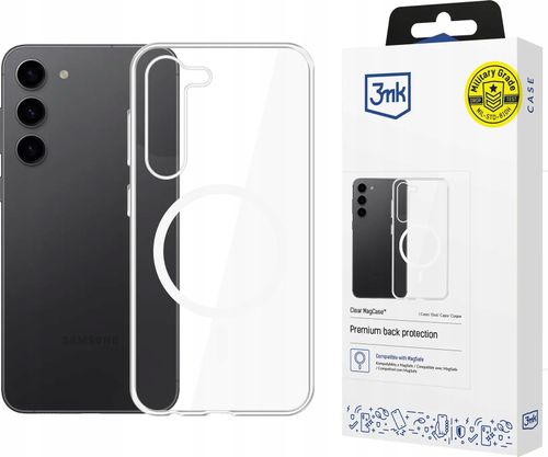 Etui Samsung Galaxy S23 5G - 3mk Clear MagCase na Arena.pl
