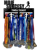 Wieszak na medale MOJE SUKCESY twoje imię dowolny tekst 209.3