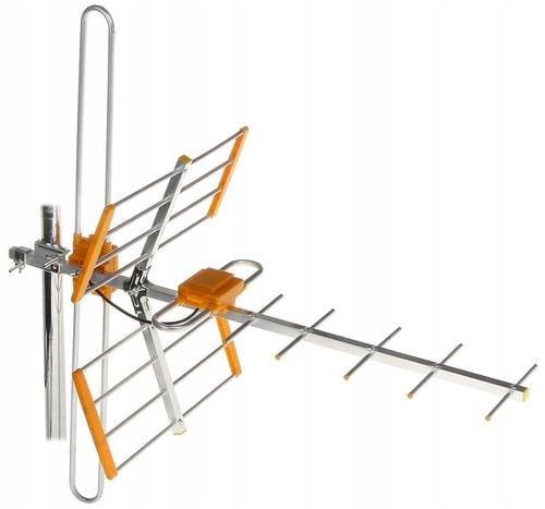 ANTENA TV NAZIEMNEJ Kierunkowa DVBT2 COMBO 4K do 200km na 3TV + KABEL na Arena.pl