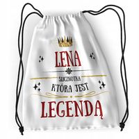 Plecak Dla Leny Sportowy Szkolny Worek Torba Z Nadrukiem Ze Zdjęciem