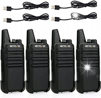 Retevis RT622 Walkie Talkie, Mini Krótkofalówki Przenośne, PMR446, 3KM, VOX