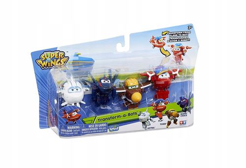 SUPER WINGS TRANSFORMUJĄCY Astra Agent Chase Flip na Arena.pl