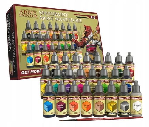 The Army Painter: Speedpaint 2.0 - Most Wanted Set na Arena.pl