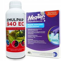 ZESTAW 2W1 EMULPAR 940 EC 1L + MOSPILAN 20 SP 40G ŚRODEK OPRYSK OWADOBÓJCZY