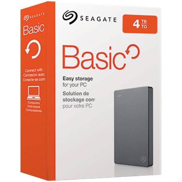 seagate dysk zewnętrzny basic (2.5", 4tb, usb 3.0) zdjęcie 1