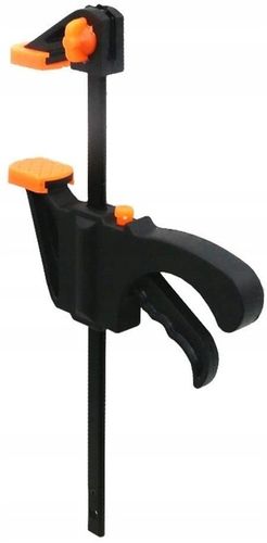 6x ŚCISK STOLARSKI UCHWYT JEDNORĘCZNY SZYBKOZACISKOWY SOLIDNY ZACISK 100 na Arena.pl