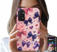 ETUI DO XIAOMI NOTE 11 / 11S - KOLOROWE WSTĄŻKI WSTĄŻKA WZORY + SZKŁO