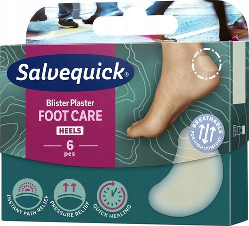 Salvequick Plastry Foot Care Medium 6 Szt. na Arena.pl