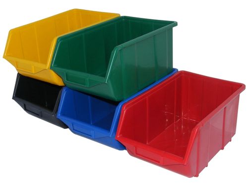 Pojemnik magazynowy - Ecobox duży | Niebieski na Arena.pl