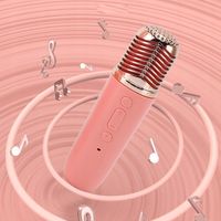 Bezprzewodowy Zestaw Karaoke Głośnik Bluetooth + 2 Mikrofony dla Dzieci RGB