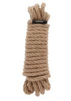 konopna lina do wiązania hemp rope 5 meter 7 mm nude taboom