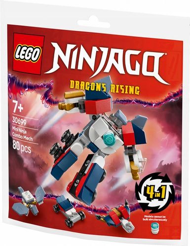 LEGO Klocki Ninjago 30699 Wielofunkcyjny minimech ninja 7+ (80 elementów) na Arena.pl