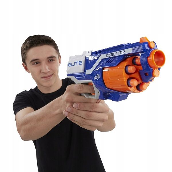 PISTOLET NERF ELITE DISRUPTOR NA STRZAŁKI +DODATKI zdjęcie 5