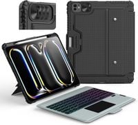 Etui z klawiaturą do iPad Pro 13 M4 2024 Nillkin Magic czarne QWERTZ