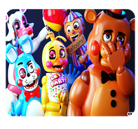Podkładka pod myszkę FNAF Five Nights at Freddy's