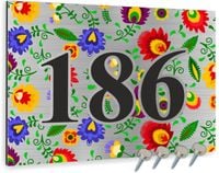 TABLICA ADRESOWA z numerem domu DIBOND 20x15 cm