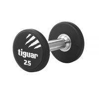 Hantle powlekane/gumowane stałe Tiguar 1x 2,5 kg