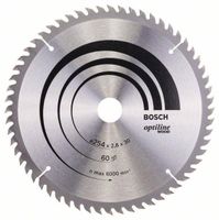 PIŁA TARCZOWA-T OPTILINE WOOD 254*30/Z60 - B 2608640444