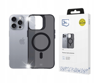 Etui na telefon do Apple iPhone 16 Pro Max -3mk Smoke MagCase